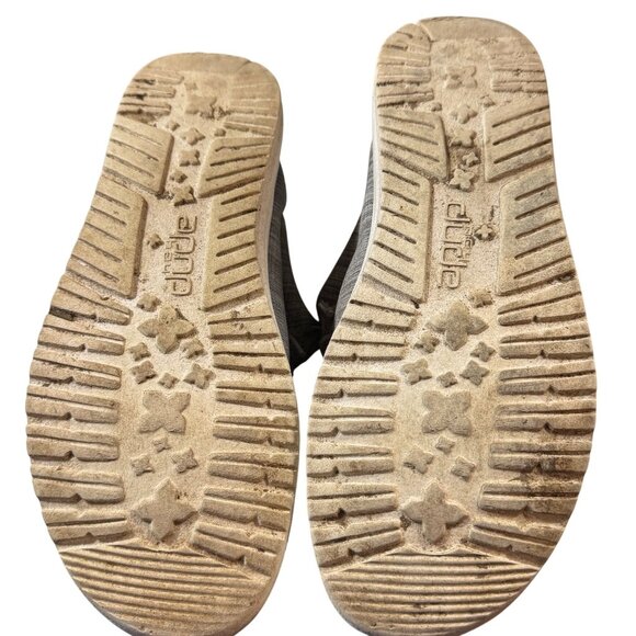 Hey Dude Men's Wally Sox Loafer Shoes Size Y5 L6 US‎ Gray Slip-On Casual - Picture 7 of 8